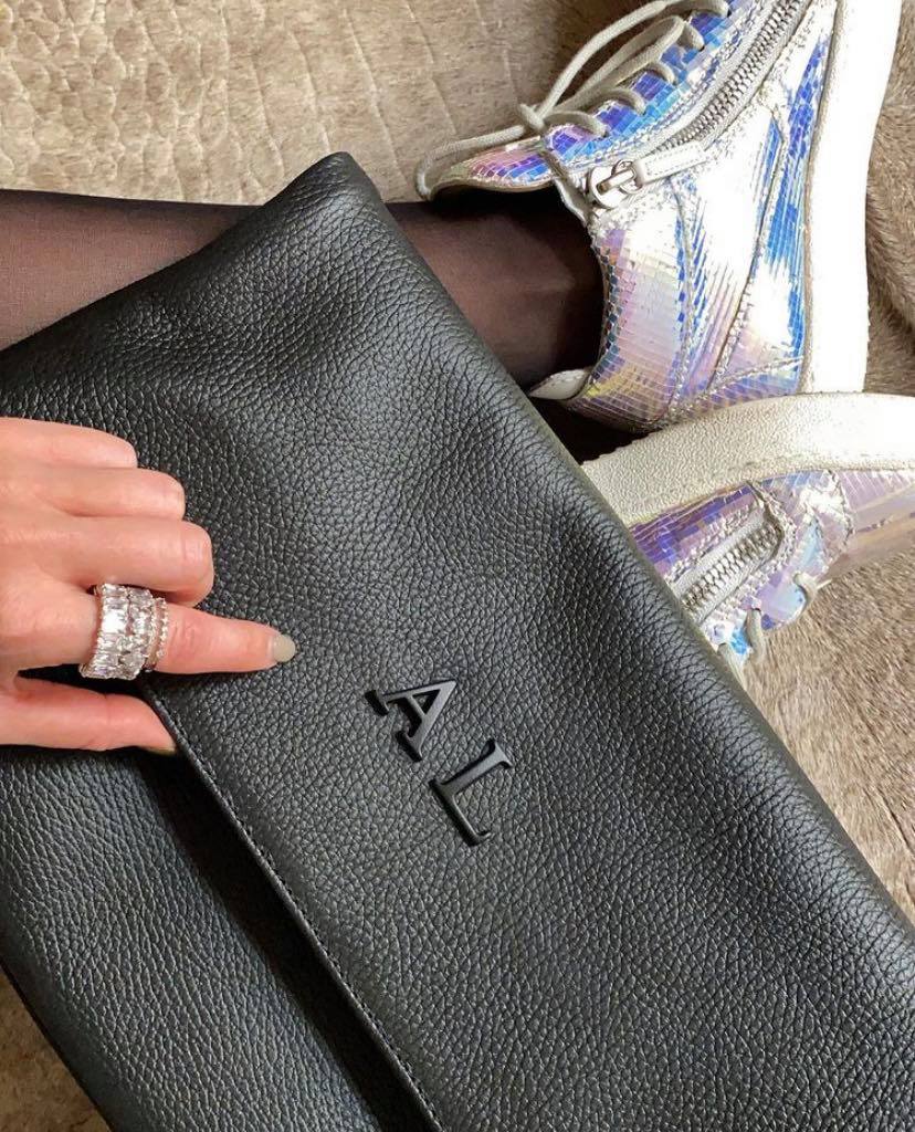 Foldover Leather Clutch – Alex & Andrew Bag Co