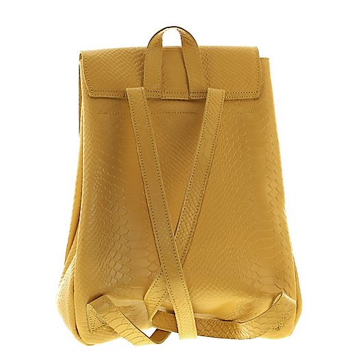 Yellow All Python Backpack