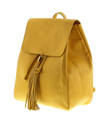 Yellow Plain Backpack