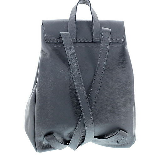 Dark Grey Plain Backpack