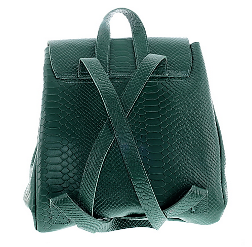 Green All Python Mini Backpack