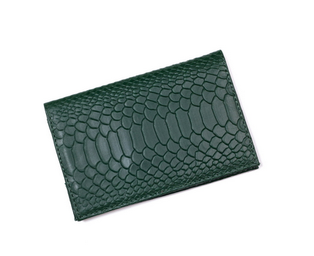Green Python Passport Wallet