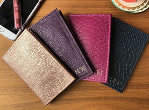 Purple Plain Passport Wallet