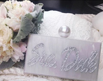 Personalized Bridal Clutch