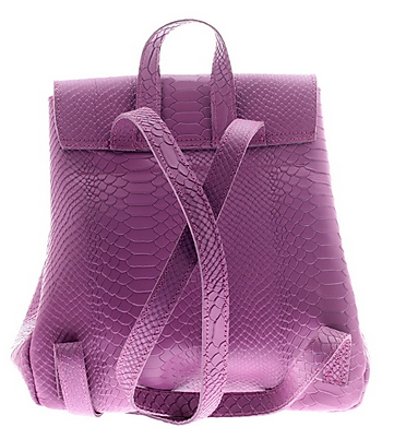 Magenta All Python Mini Backpack