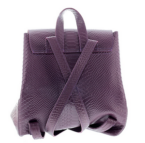 Purple All Python Mini Backpack