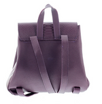 Purple Python Flap Mini Backpack
