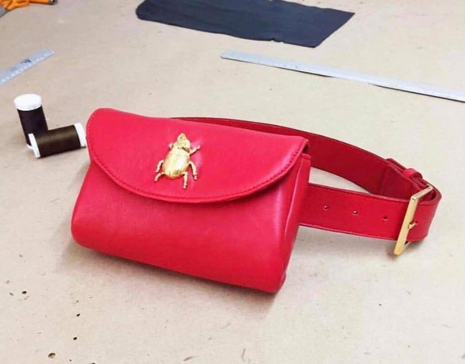 On The Go Belt Bag in Red – ivy & leo